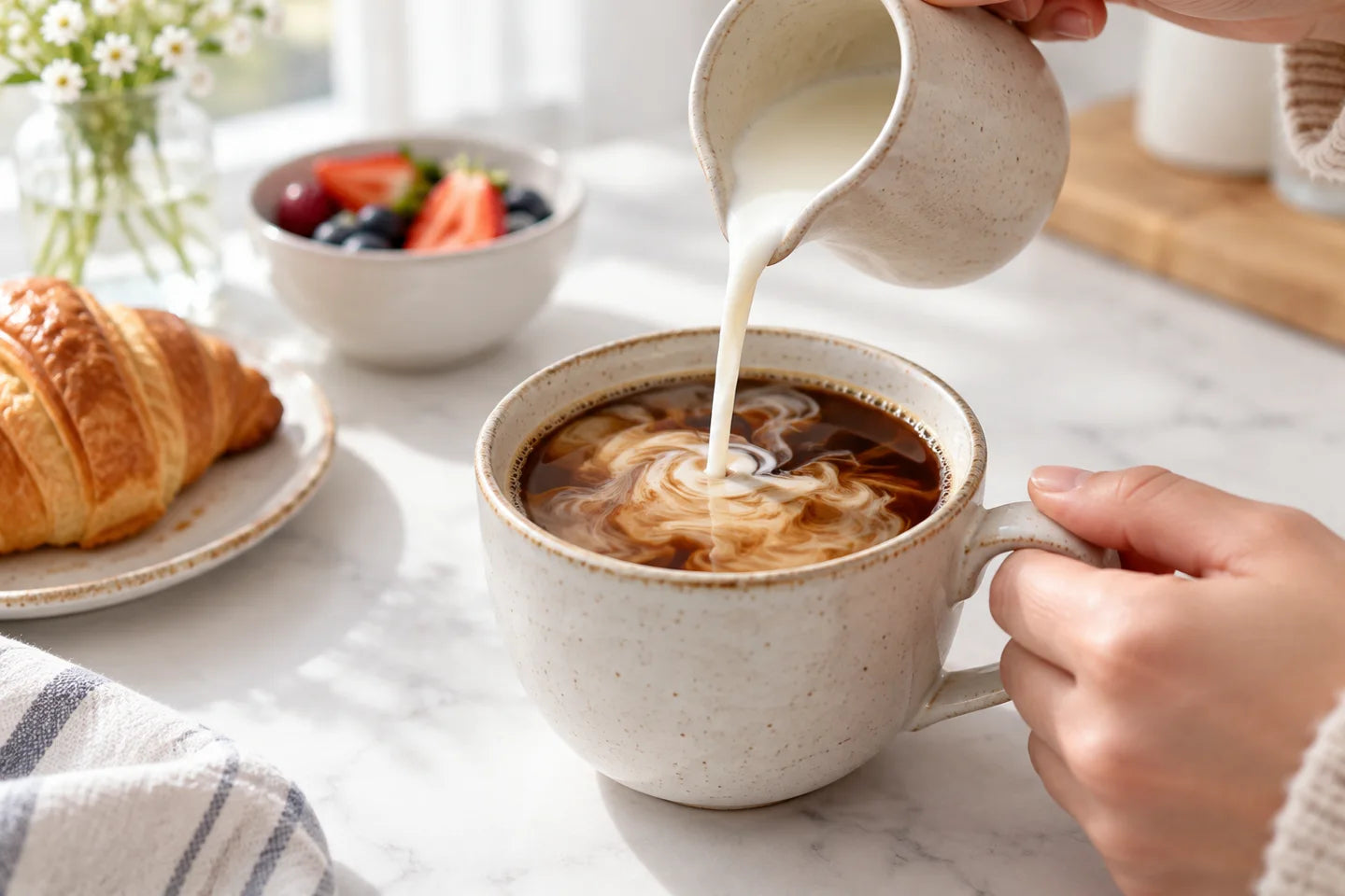 An inviting way to enjoy Smooth Coffee